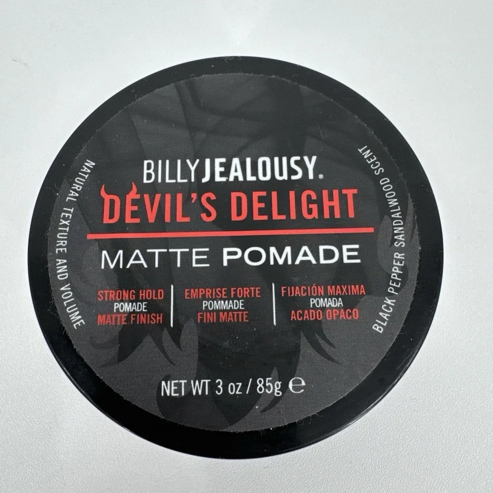 Billy Jealously Devil's Delight Matte Pomade 3‎ oz